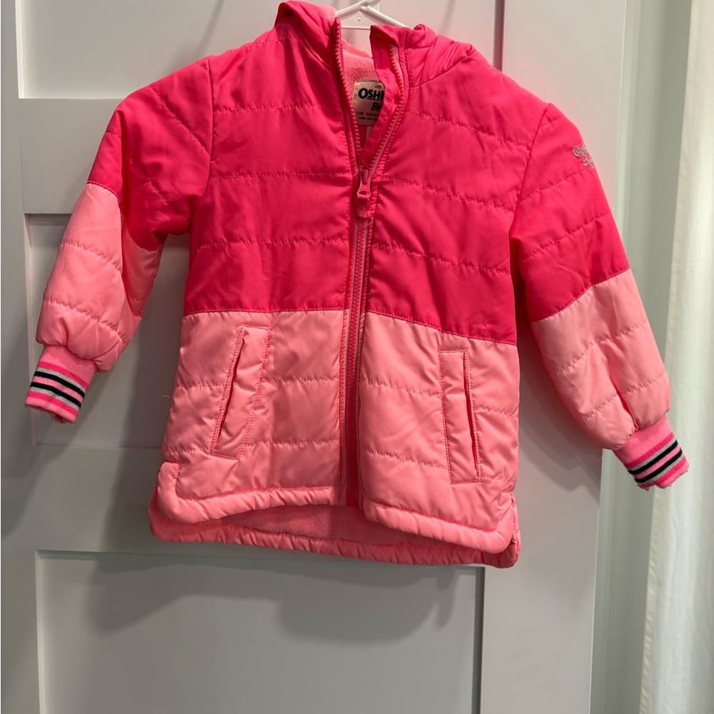 OshKosh B'gosh Pink Puffer Jacket